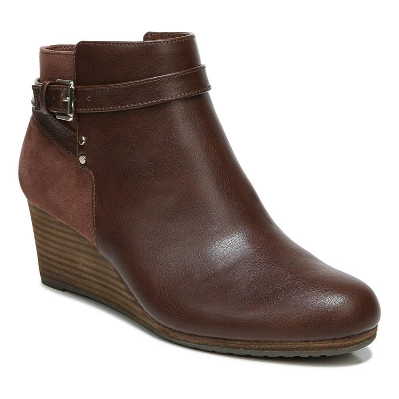 Dr. Scholl's Double Wedge Naisten Saappaat Kupari Ruskea | UQAMR-8064