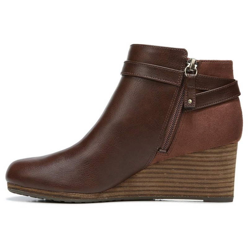Dr. Scholl's Double Wedge Naisten Saappaat Kupari Ruskea | UQAMR-8064