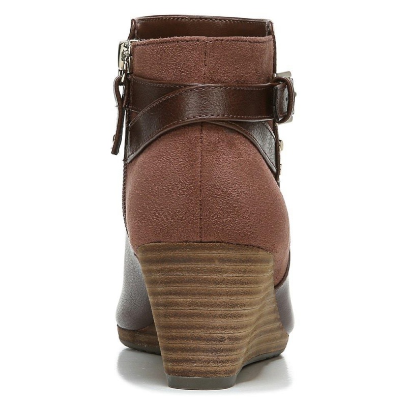 Dr. Scholl's Double Wedge Naisten Saappaat Kupari Ruskea | UQAMR-8064