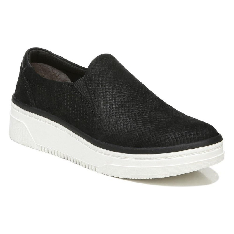 Dr. Scholl's Everywhere Platform Naisten Slip On Tennarit Mustat | KOXJW-3928