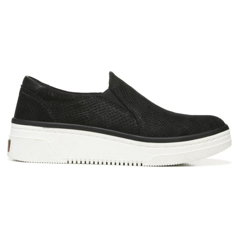 Dr. Scholl's Everywhere Platform Naisten Slip On Tennarit Mustat | KOXJW-3928