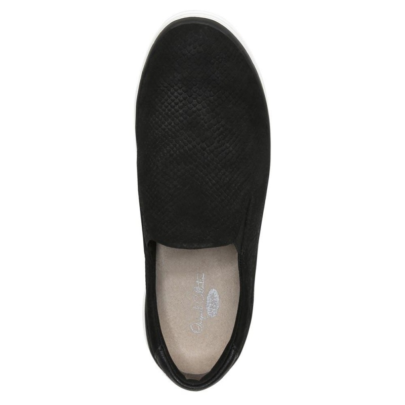 Dr. Scholl's Everywhere Platform Naisten Slip On Tennarit Mustat | KOXJW-3928