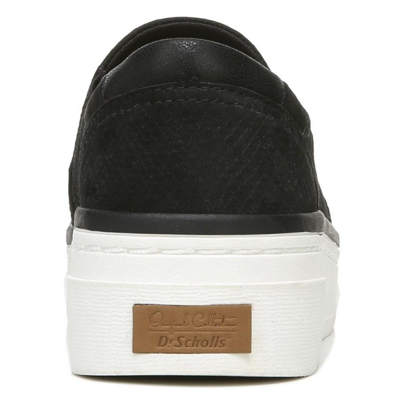 Dr. Scholl's Everywhere Platform Naisten Slip On Tennarit Mustat | KOXJW-3928