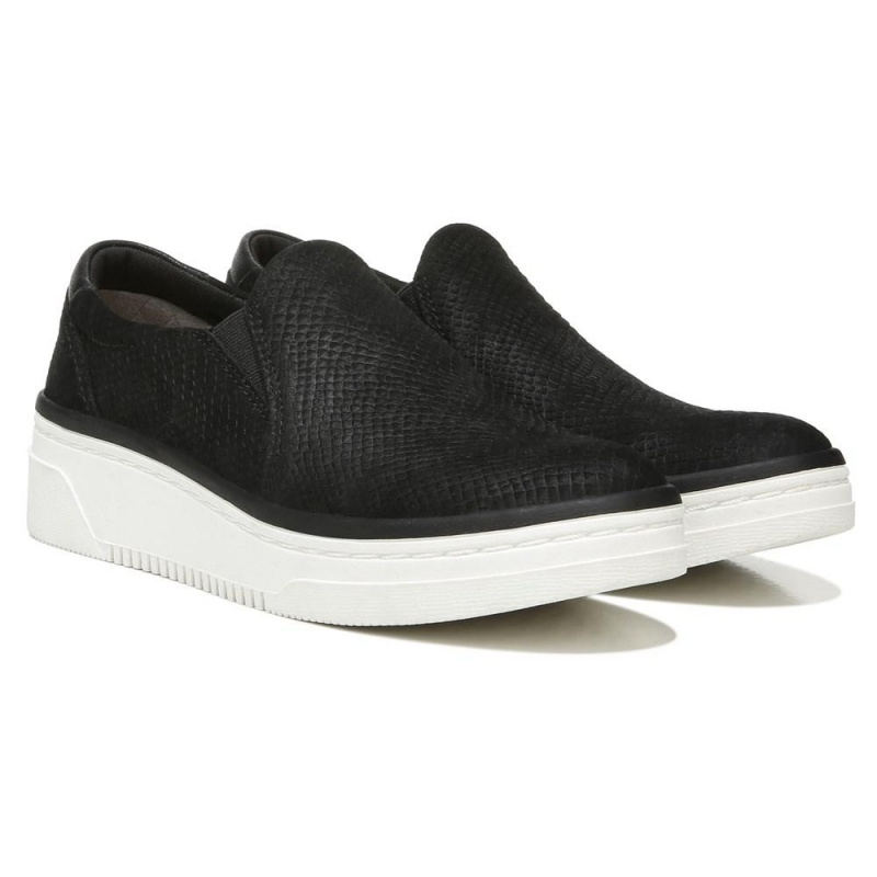 Dr. Scholl\'s Everywhere Platform Naisten Slip On Tennarit Mustat | KOXJW-3928