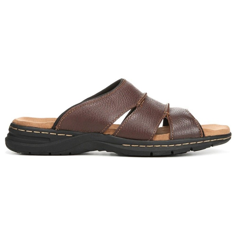 Dr. Scholl's Gordon Miesten Slide Sandaalit Ruskea | RPXEW-8537