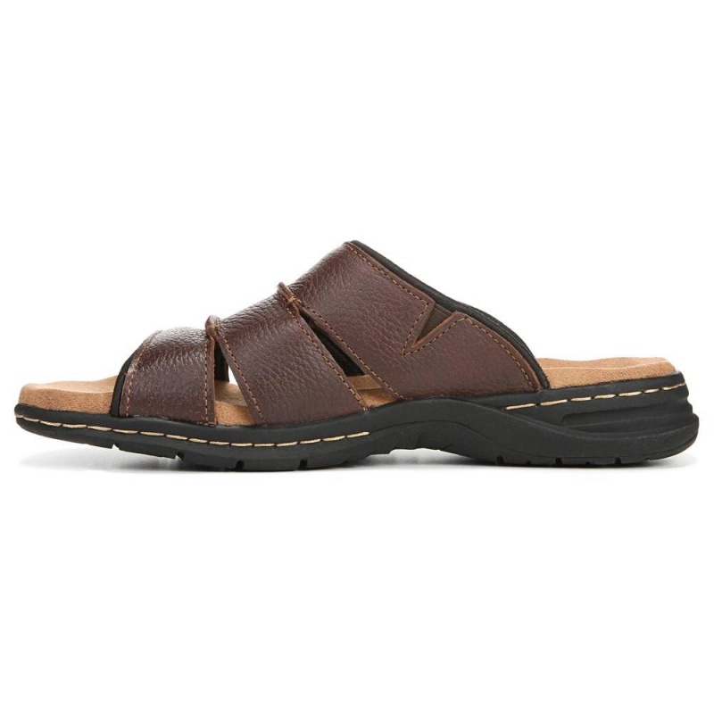 Dr. Scholl's Gordon Miesten Slide Sandaalit Ruskea | RPXEW-8537