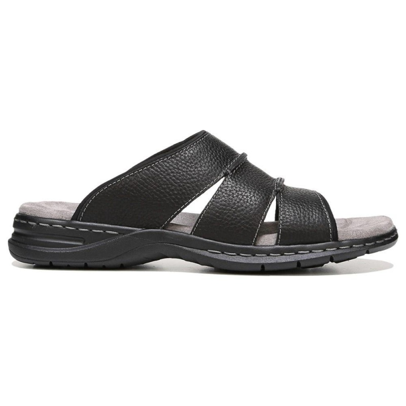 Dr. Scholl's Gordon Miesten Slide Sandaalit Mustat | BKFPN-3015
