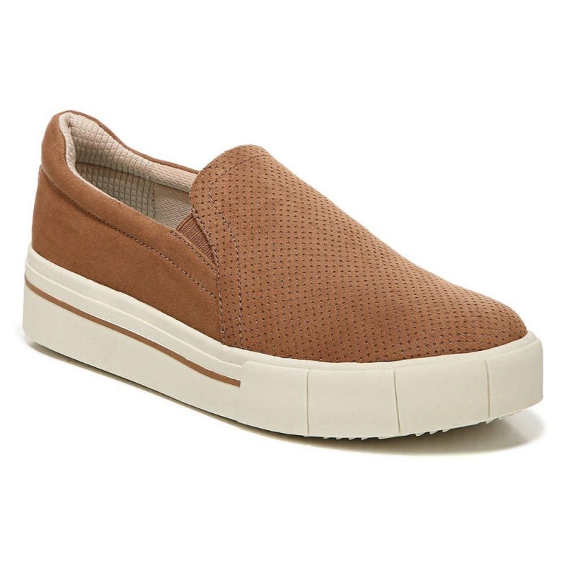 Dr. Scholl's Happiness Lo Naisten Slip On Tennarit Ruskea | WIFVG-4153