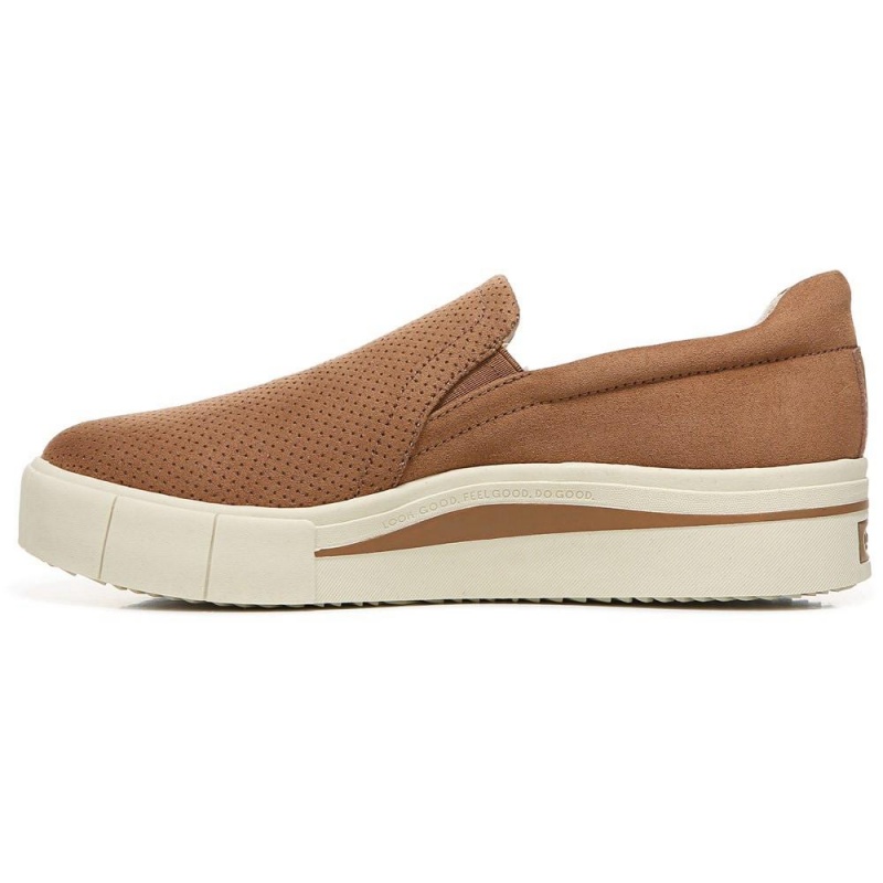 Dr. Scholl's Happiness Lo Naisten Slip On Tennarit Ruskea | WIFVG-4153