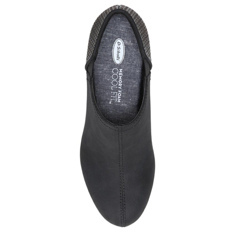 Dr. Scholl's Harlow Wedge Naisten Saappaat Mustat | IUNFJ-3859