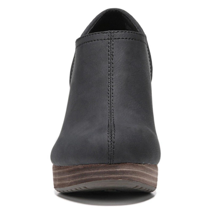 Dr. Scholl's Harlow Wedge Naisten Saappaat Mustat | IUNFJ-3859