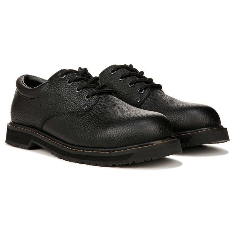 Dr. Scholl\'s Harrington Composite Slip Resistant Miesten Oxford Kengät Mustat | RQOFL-9638