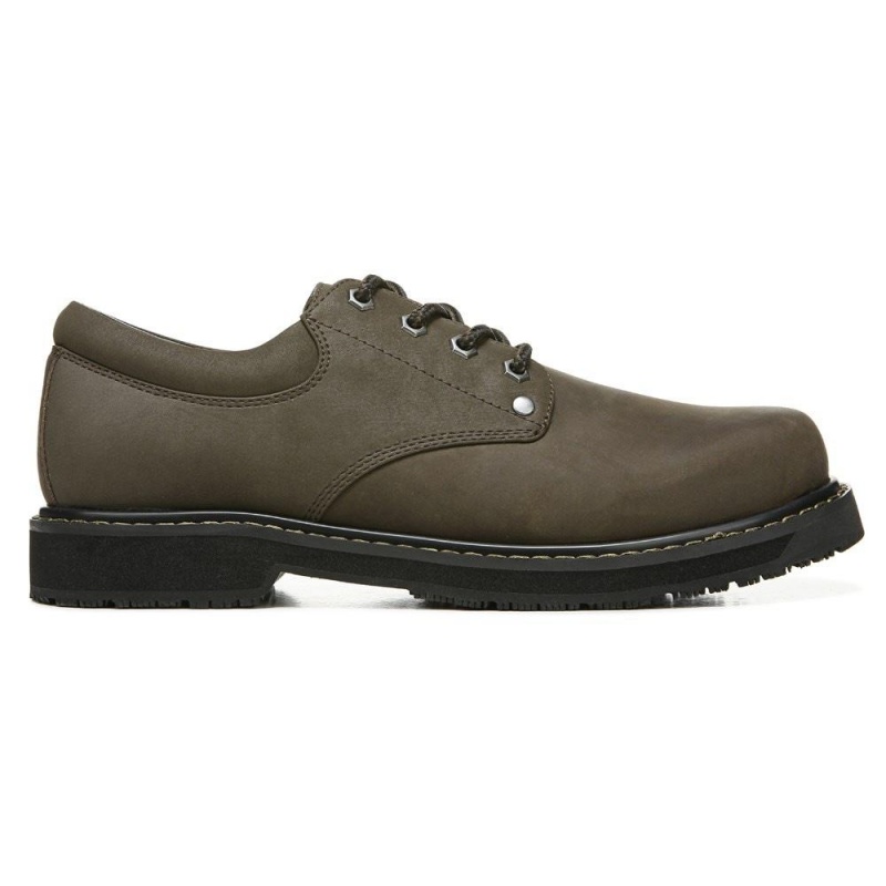 Dr. Scholl's Harrington II Slip Resistant Miesten Oxford Kengät Ruskea | UKSJN-3759