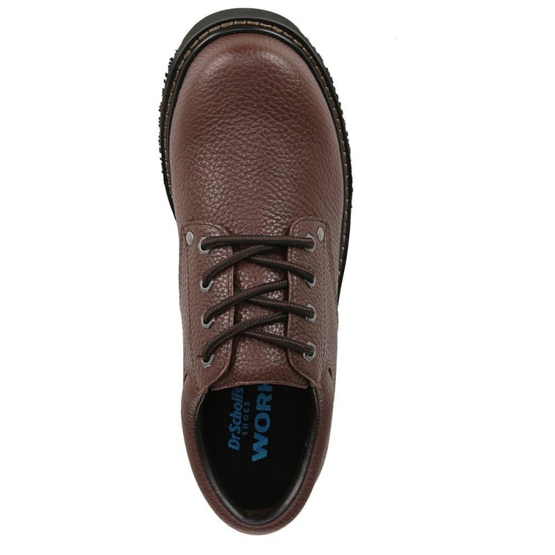 Dr. Scholl's Harrington II Slip Resistant Miesten Oxford Kengät Ruskea | LHAST-7356