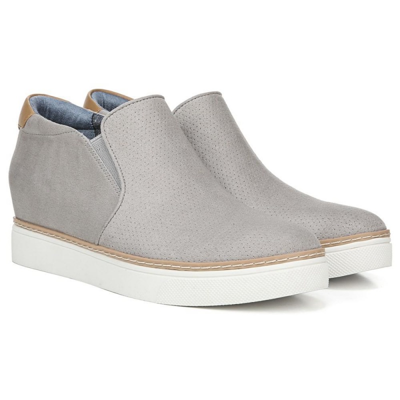 Dr. Scholl\'s If Only Wedge Naisten High Top Sneakers Harmaat | TXHVF-2593