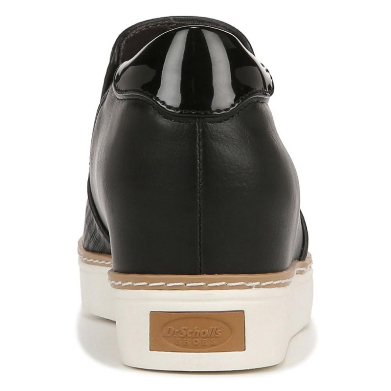 Dr. Scholl's If Only Wedge Naisten High Top Sneakers Mustat | VYLMN-4892