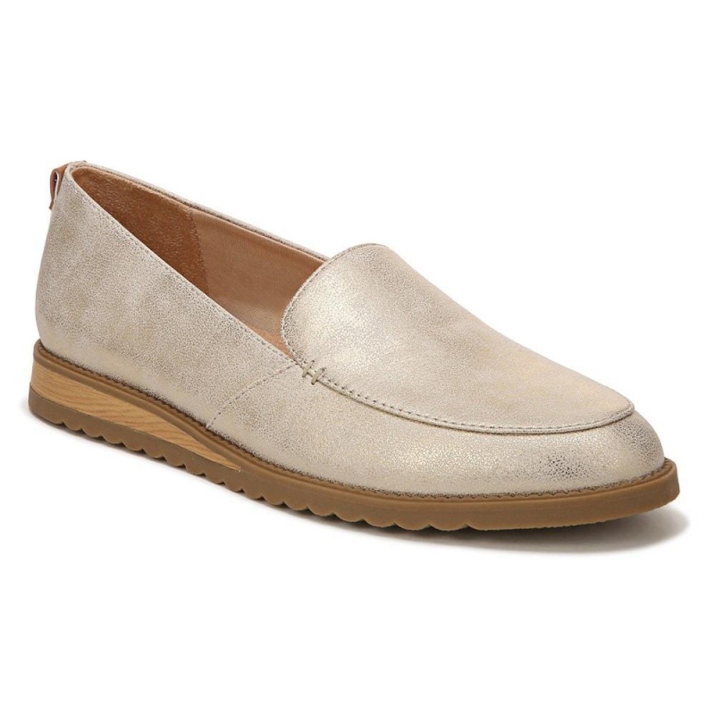 Dr. Scholl's Jet Away Litteät Naisten Loafers Vaaleankultaiset | NMQZS-9850