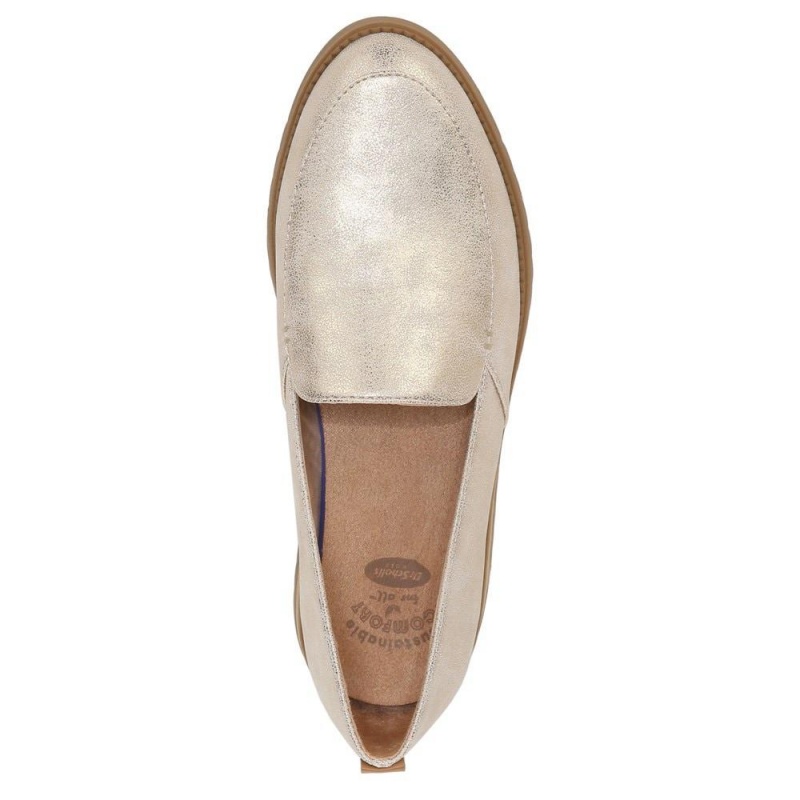 Dr. Scholl's Jet Away Litteät Naisten Loafers Vaaleankultaiset | NMQZS-9850