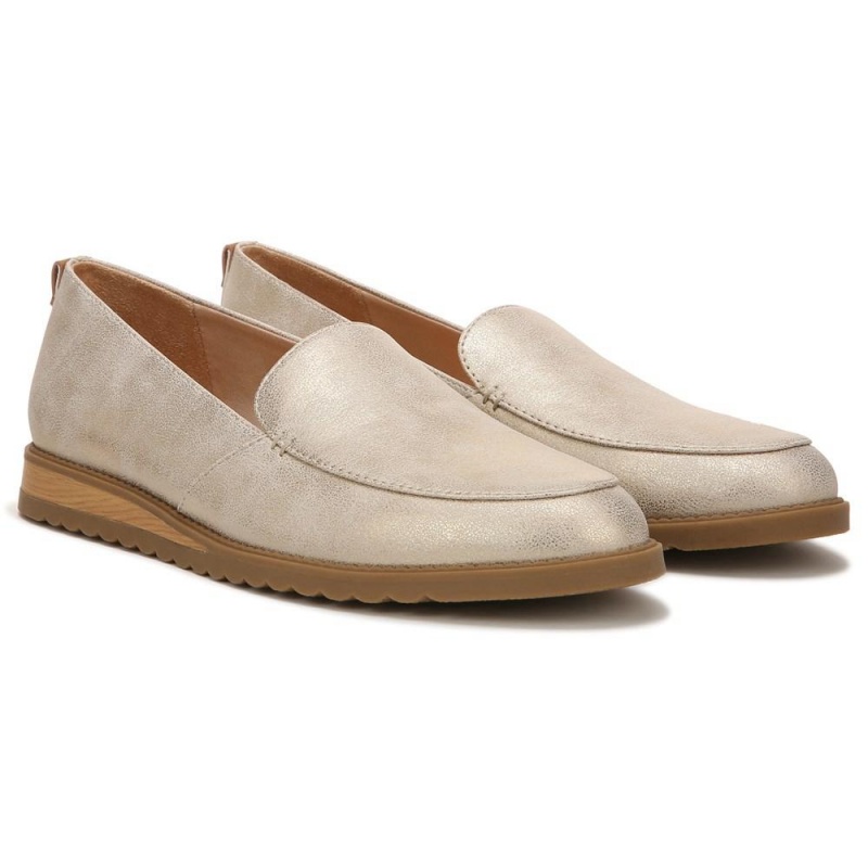 Dr. Scholl\'s Jet Away Litteät Naisten Loafers Vaaleankultaiset | NMQZS-9850