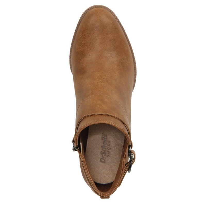 Dr. Scholl's Kickstart Block Naisten Korkokengät Saappaat Ruskea | FQXJP-2489