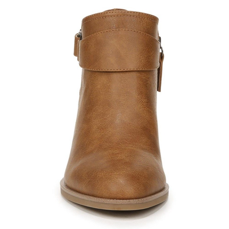 Dr. Scholl's Kickstart Block Naisten Korkokengät Saappaat Ruskea | FQXJP-2489