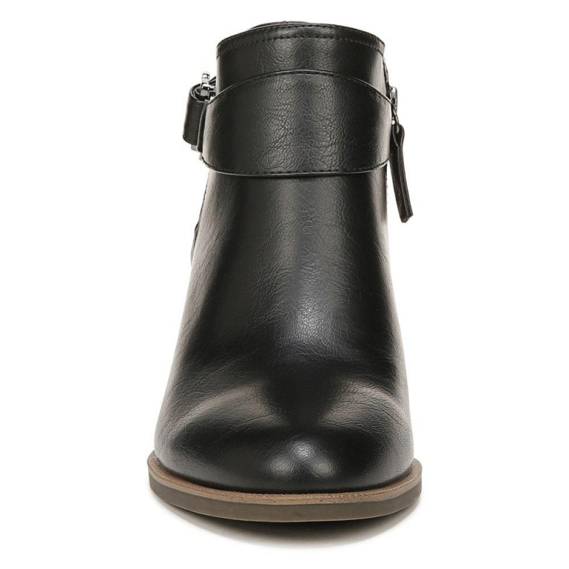 Dr. Scholl's Kickstart Block Naisten Korkokengät Saappaat Mustat | COQTX-4097