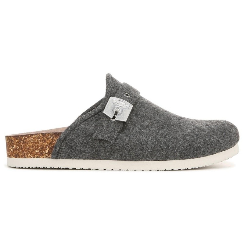 Dr. Scholl's Louis Iconic Clog Naisten Muulit Tummanharmaat | YNSBQ-9702