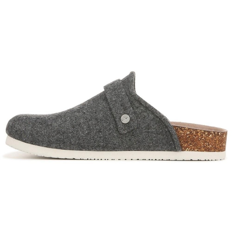 Dr. Scholl's Louis Iconic Clog Naisten Muulit Tummanharmaat | YNSBQ-9702