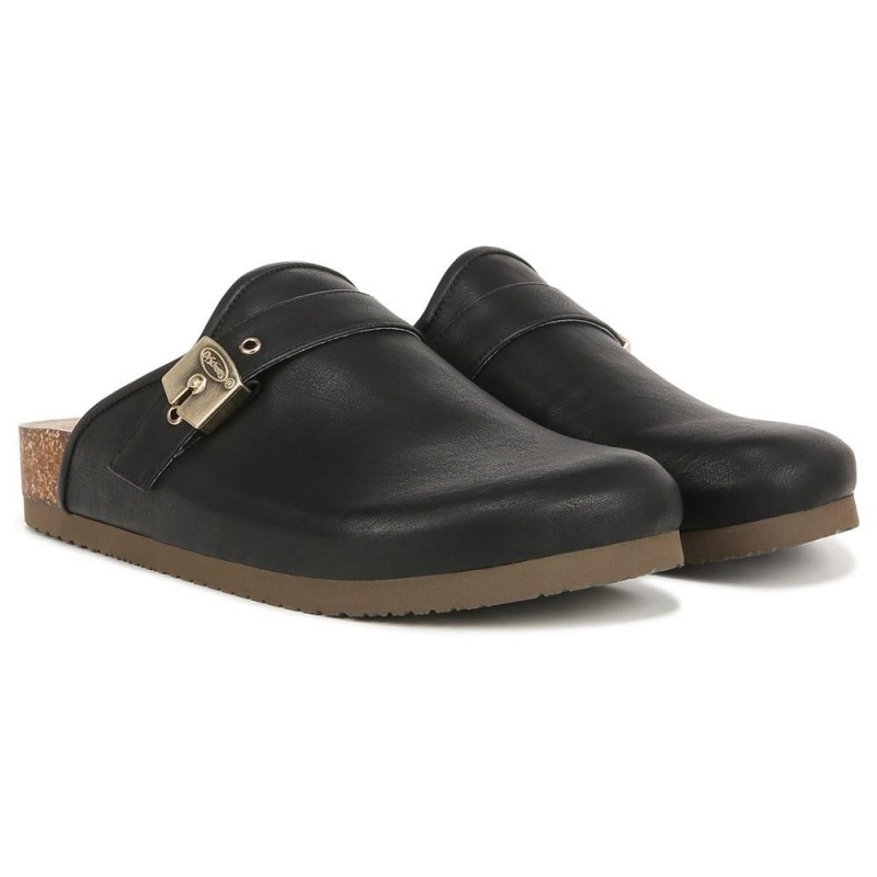 Dr. Scholl\'s Louis Iconic Clog Naisten Muulit Mustat | ZWMOK-9501