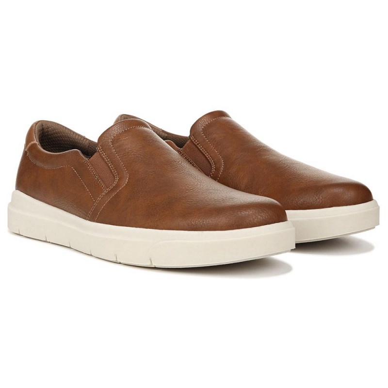 Dr. Scholl\'s Madison Miesten Slip On Tennarit Ruskea | DVBJH-7604