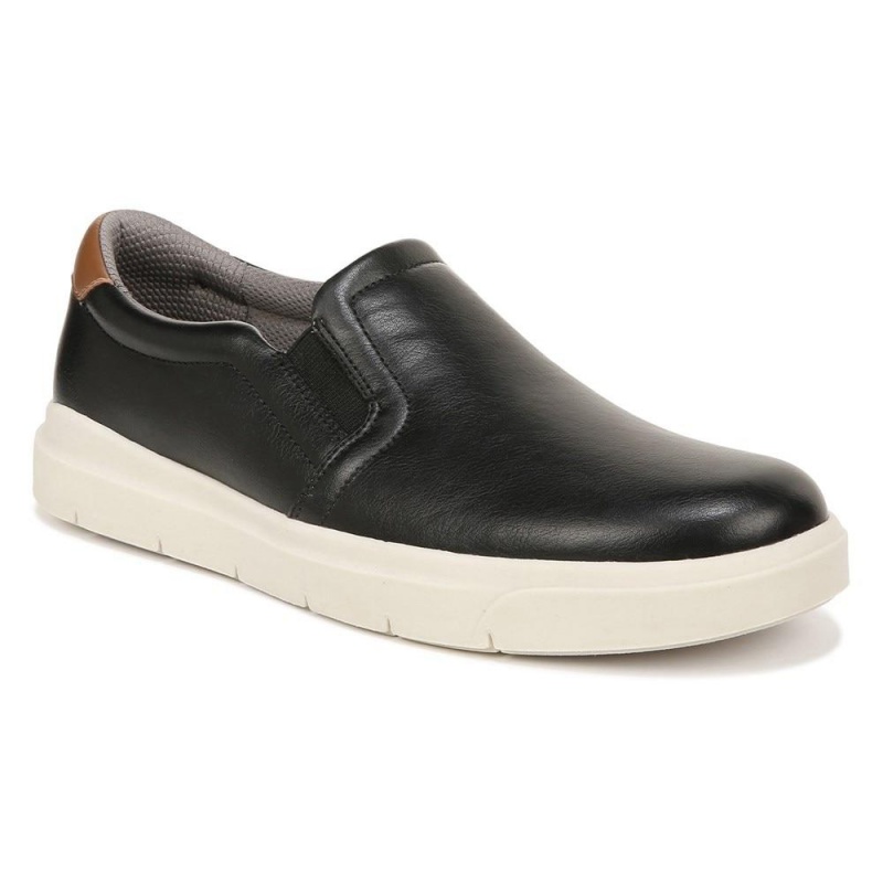Dr. Scholl's Madison Miesten Slip On Tennarit Mustat | HIKLU-0132