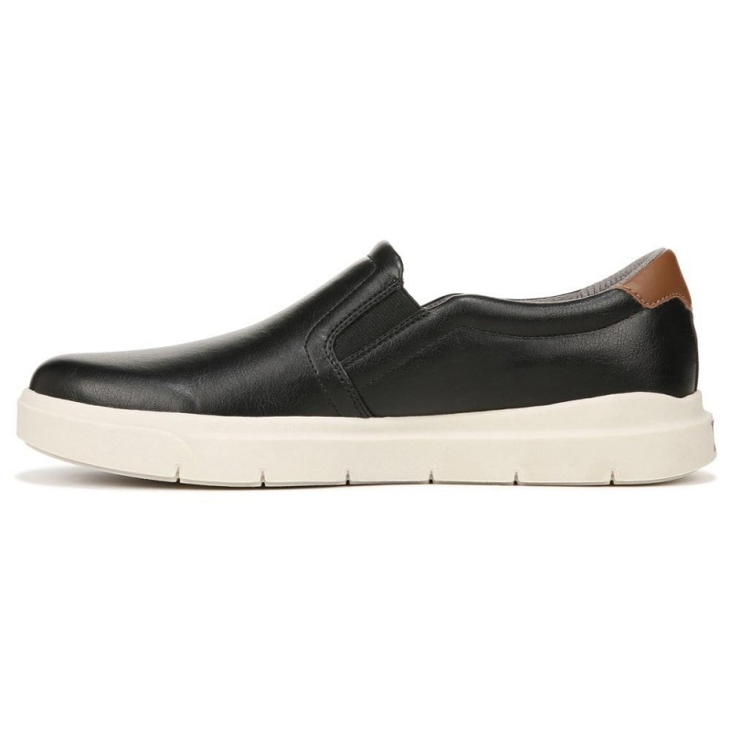 Dr. Scholl's Madison Miesten Slip On Tennarit Mustat | HIKLU-0132