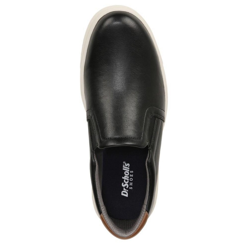 Dr. Scholl's Madison Miesten Slip On Tennarit Mustat | HIKLU-0132
