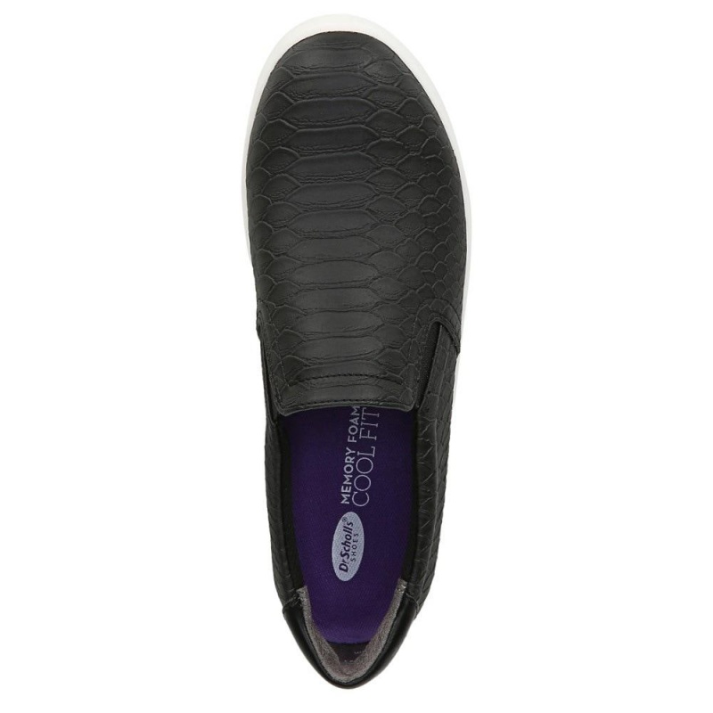 Dr. Scholl's Madison Naisten Slip On Tennarit Mustat | RZFOX-2596