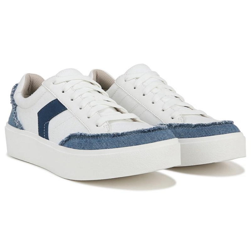 Dr. Scholl\'s Madison Pitsi Up Naisten Tennarit Valkoinen Sininen | QZHPI-3654