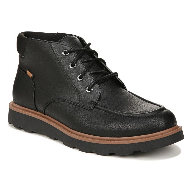 Dr. Scholl's Maplewood Chukka Miesten Nauhasaappaat Mustat | BHGPI-1785