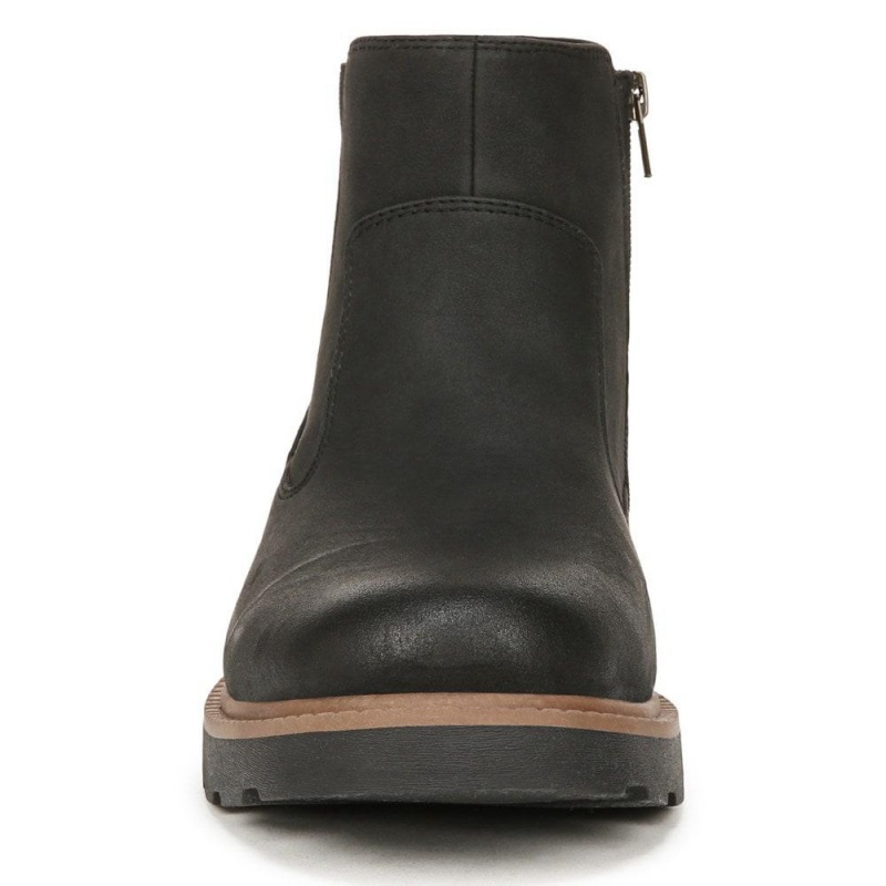 Dr. Scholl's Marcus Chelsea Miesten Lug Sole Boots Mustat | NYKPA-7105