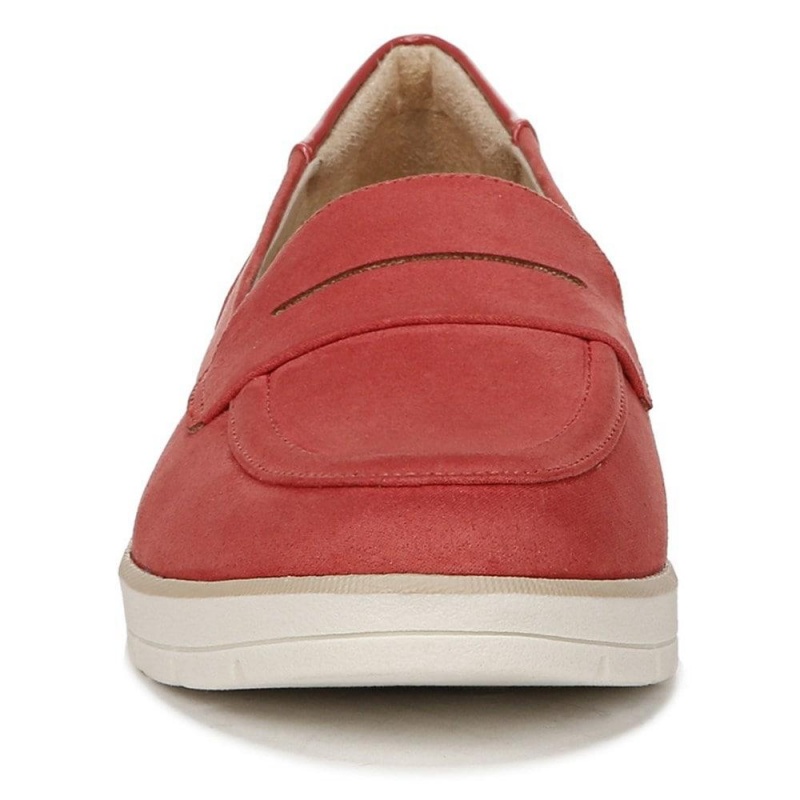 Dr. Scholl's Nice Day Medium/Leveät Naisten Loafers Punainen | PCDMI-5791