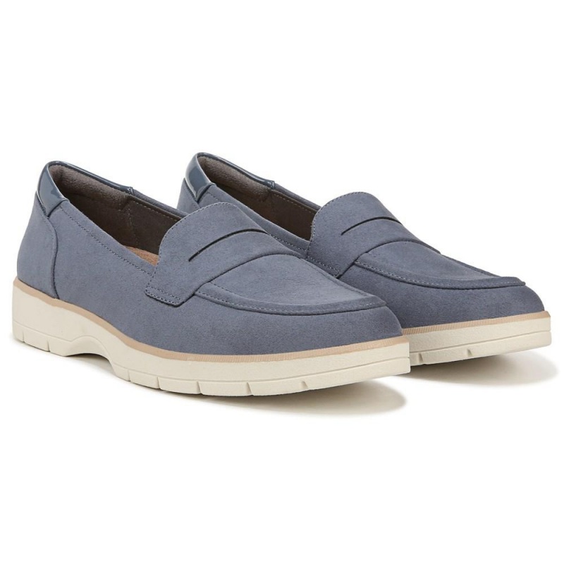 Dr. Scholl\'s Nice Day Medium/Leveät Naisten Loafers Sininen | YSUMP-3561