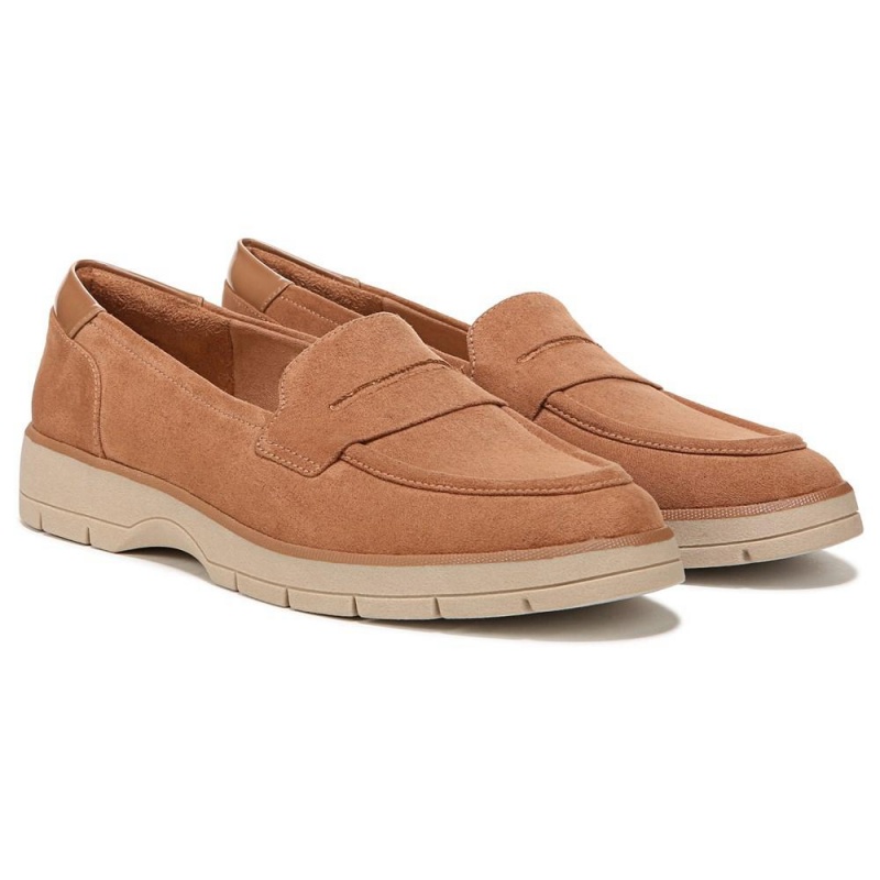 Dr. Scholl\'s Nice Day Medium/Leveät Naisten Loafers Ruskea | CBUGF-2689