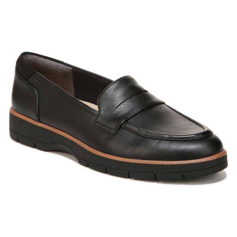 Dr. Scholl's Nice Day Medium/Leveät Naisten Loafers Mustat | CNIBG-5360