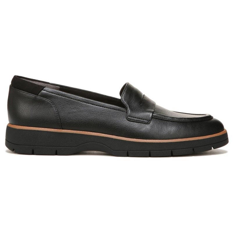 Dr. Scholl's Nice Day Medium/Leveät Naisten Loafers Mustat | CNIBG-5360