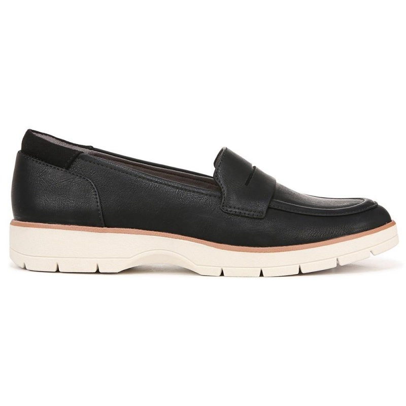 Dr. Scholl's Nice Day Medium/Leveät Naisten Loafers Mustat | YZEKL-3547