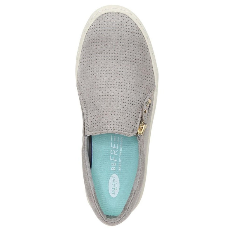 Dr. Scholl's No Chill Naisten Slip On Tennarit Harmaat | SBJUZ-3825
