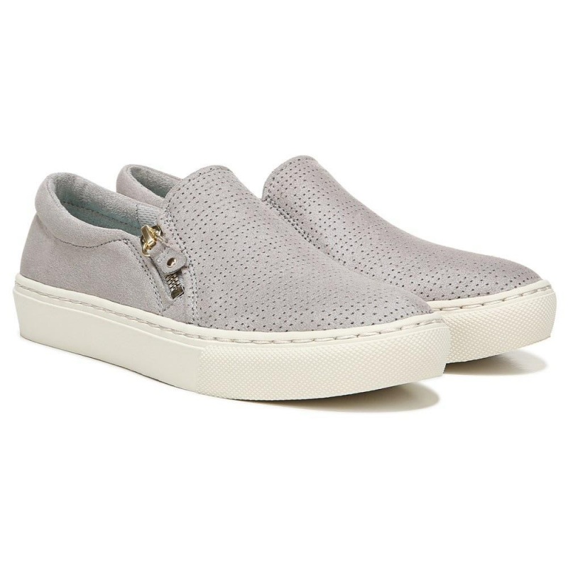 Dr. Scholl\'s No Chill Naisten Slip On Tennarit Harmaat | SBJUZ-3825
