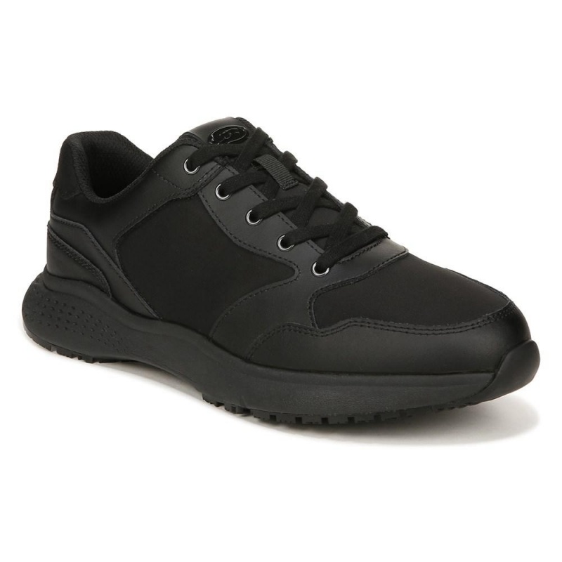 Dr. Scholl's Nolan Slip Resistant Työ Miesten Tennarit Mustat | GOKET-1295