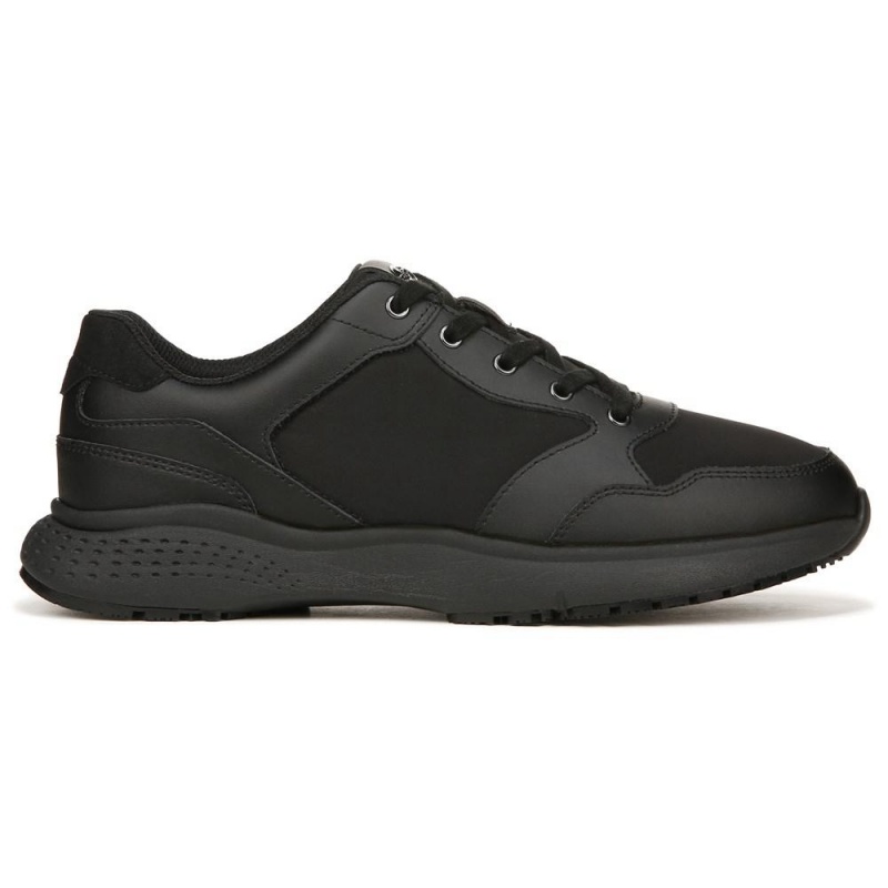 Dr. Scholl's Nolan Slip Resistant Työ Miesten Tennarit Mustat | GOKET-1295
