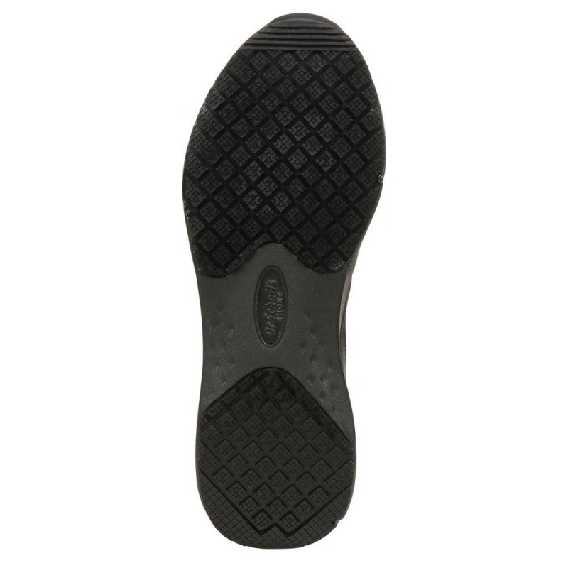 Dr. Scholl's Nolan Slip Resistant Työ Miesten Tennarit Mustat | GOKET-1295