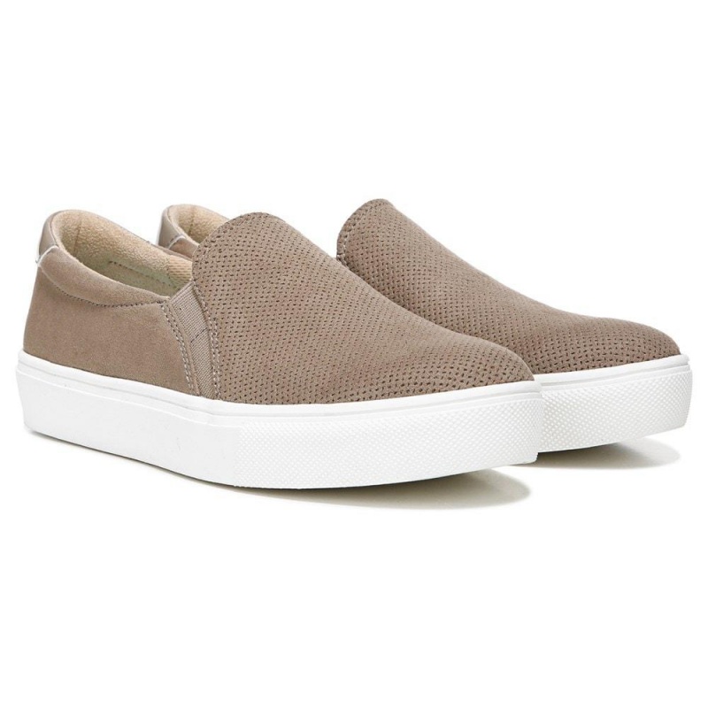 Dr. Scholl\'s Nova Naisten Slip On Tennarit Ruskea | NCFIZ-9715