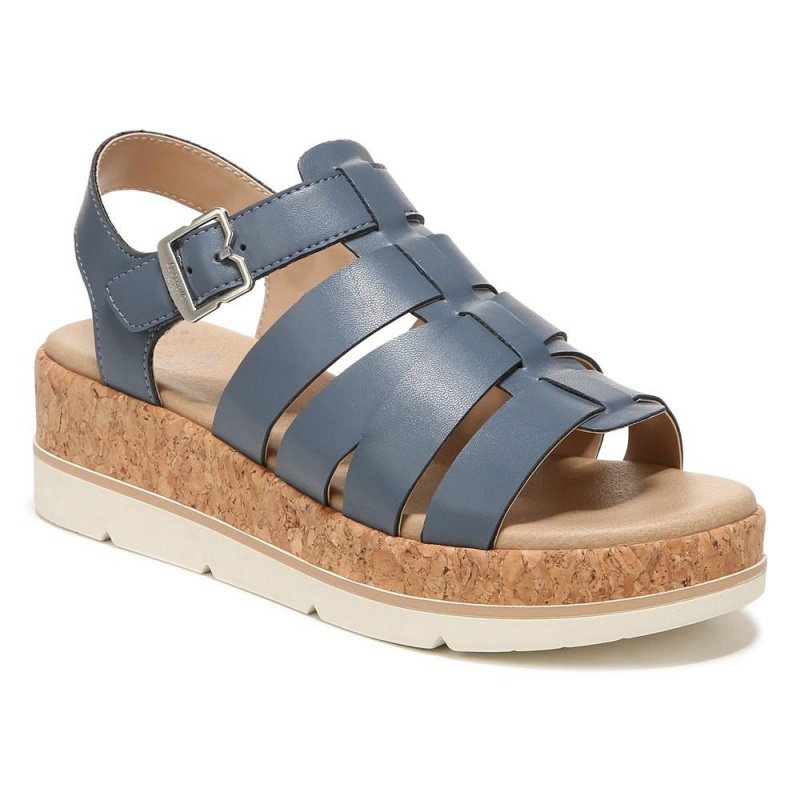 Dr. Scholl's Only You Naisten Platform Sandaalit Sininen | QZAOG-5390